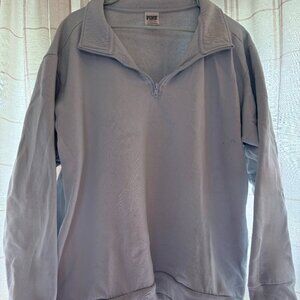 💙 PINK by Victoria’s Secret Light Blue Quarter Zip (XL) 💙